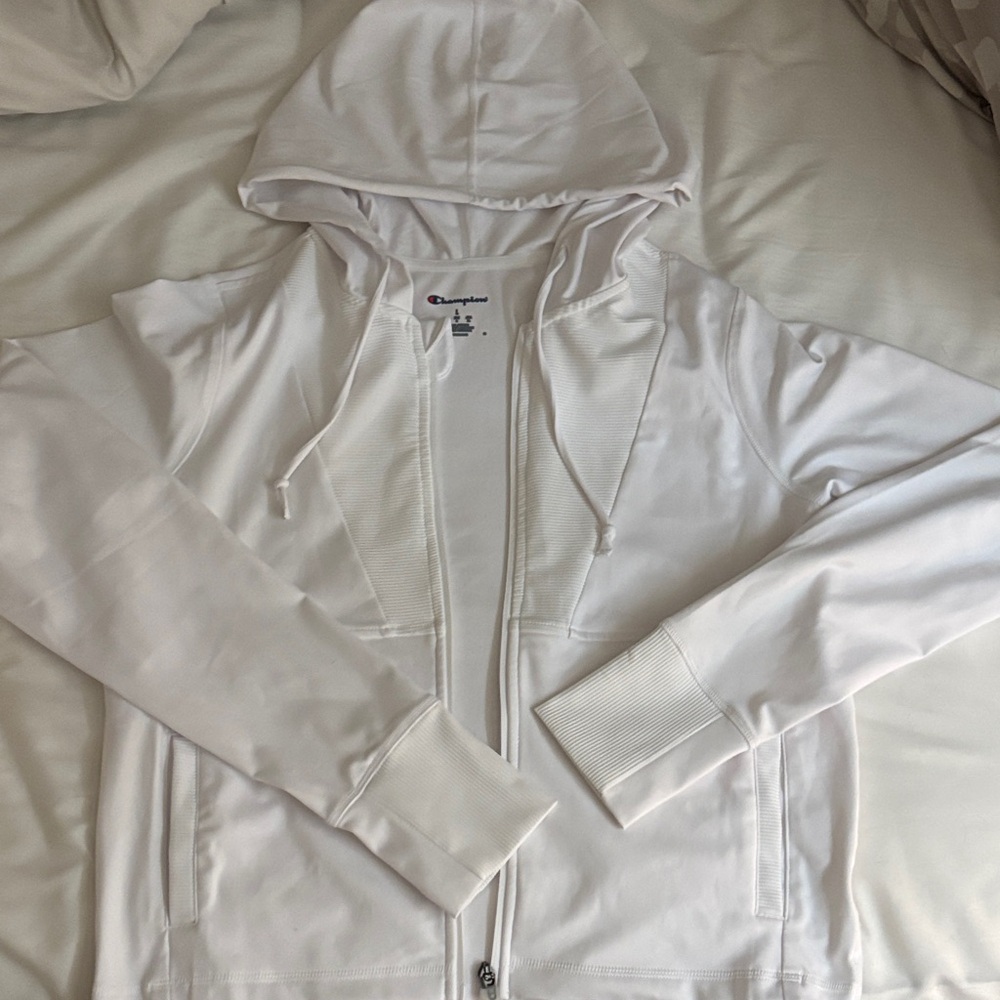 Champion Classic White Hoodie
